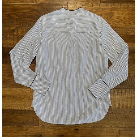 J.Crew Navy Stripped Button Down - Picture 4 of 7